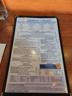 Menu photo 7 Breakfast at Tiffany's San Francisco, CA