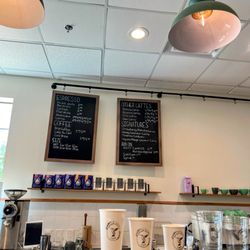 Menu and interior