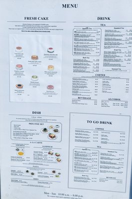 Menu photo 1 HARBS SoHo New York, NY Menu photo 1 HARBS SoHo New York, NY