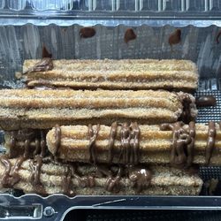 Churros with Nutella