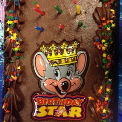 Chuck E. Cheese - Birthday cake