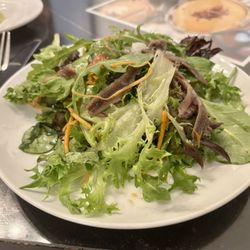 Buenos Aires Cafe - Mixed greens with anchovies