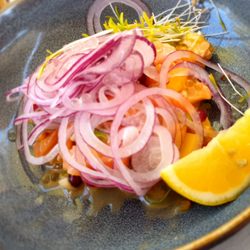 La Plage Bleue - Ceviche de saumon
