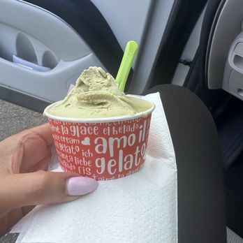 Dolce Italian Ice & Gelato - Pistachio gelato - Ice Cream & Frozen Yogurt Near Me - Sandy Hook, Connecticut Dolce Italian Ice & Gelato - Pistachio gelato - Ice Cream & Frozen Yogurt Near Me - Sandy Hook, Connecticut
