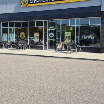 Einstein Bros. Bagels - New location in Rochester Hills on Walton Blvd. Outdoor Summer Seating Too! 7/8/2026 - Bagels Near Me - Rochester Hills, Michigan Einstein Bros. Bagels - New location in Rochester Hills on Walton Blvd. Outdoor Summer Seating Too! 7/8/2026 - Bagels Near Me - Rochester Hills, Michigan