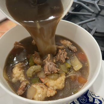 Louisiana Fried Chicken - Quart of Gumbo is stocked with delicious fried shrimp! $13.88. - Cajun/Creole Near Me - Pasadena, California Louisiana Fried Chicken - Quart of Gumbo is stocked with delicious fried shrimp! $13.88. - Cajun/Creole Near Me - Pasadena, California