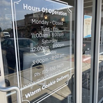 Milkshake and Cookies - Hours and Phone number - Ice Cream & Frozen Yogurt Near Me - Plainfield, Illinois