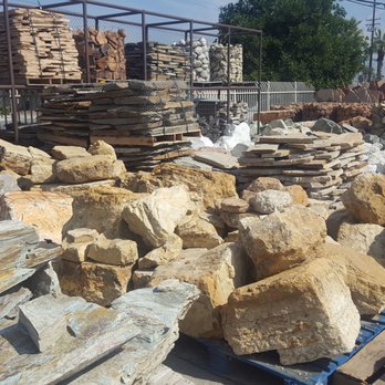 Sunburst Decorative Rock - Landscaping Near Me - Irwindale, California