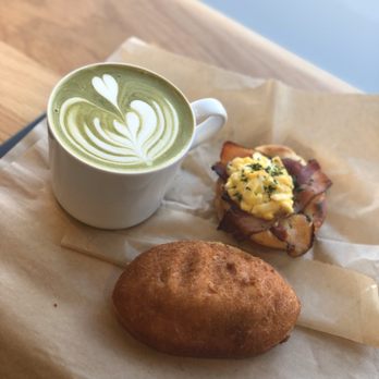 Tokyo Premium Bakery - Matcha latte, bacon egg and curry pan - Bakeries Near Me - Denver, Colorado Tokyo Premium Bakery - Matcha latte, bacon egg and curry pan - Bakeries Near Me - Denver, Colorado