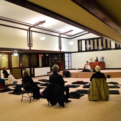 Meditation with Samden Ling - open and tranquil space with accommodating seating options