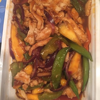 Lemon Leaf Thai Restaurant - Mango chicken - Thai Near Me - Mineola, New York
