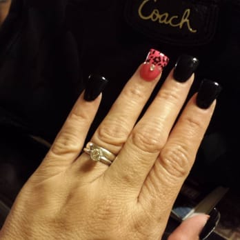 One Hour Nail - Love my nails done by Julie very inexpensive and great quality.   Duck feet with 2 designs cost me $29. - Nail Salons Near Me - Ontario, California