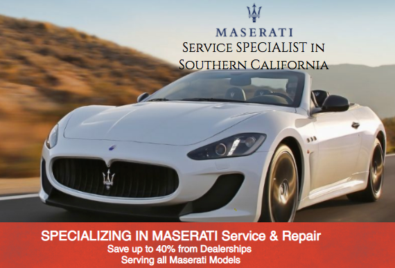 Maserati Service Specialists - We Specialize in all Maserati Models Service, Repair and Maintenance
95% of our business is repeat customers. Come experience our Quality Service.
We have been offering quality European automotive repair services for over 21 years.
We hope you and your family are well.
We are OPEN and are here to be of service.
Call for Free Estimate!
818-241-1940
Email: kandsautorepair@yahoo.com
Get your Maserati Ready. Schedule your FREE Consultation with our Maserati Service Center Today. Always Free Written Estimates 818-241-1940 Maserati Service Specialists - We Specialize in all Maserati Models Service, Repair and Maintenance
95% of our business is repeat customers. Come experience our Quality Service.
We have been offering quality European automotive repair services for over 21 years.
We hope you and your family are well.
We are OPEN and are here to be of service.
Call for Free Estimate!
818-241-1940
Email: kandsautorepair@yahoo.com
Get your Maserati Ready. Schedule your FREE Consultation with our Maserati Service Center Today. Always Free Written Estimates 818-241-1940