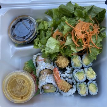 Lucky Liu's - Any 2 Rolls Lunch Special includes 19. Miso Soup. Wonderful sushi - and everything else. - Asian Fusion Near Me - Milwaukee, Wisconsin