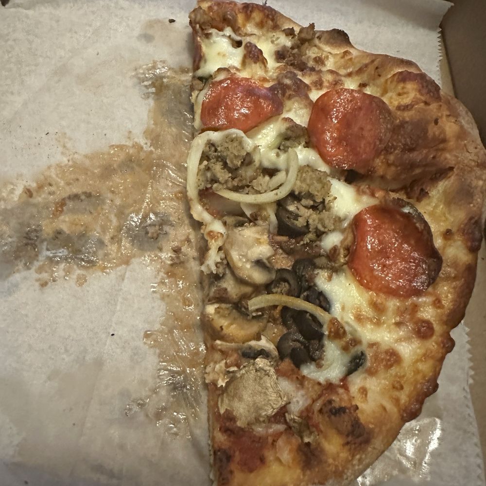 Savage Pizza - Small Pizza ordered a medium. This small only had 4 slices. Was supposed to be no pepperoni - Pizza Near Me - Avondale Estates, Georgia Savage Pizza - Small Pizza ordered a medium. This small only had 4 slices. Was supposed to be no pepperoni - Pizza Near Me - Avondale Estates, Georgia