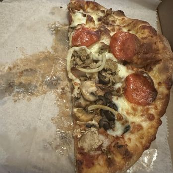 Savage Pizza - Small Pizza ordered a medium. This small only had 4 slices. Was supposed to be no pepperoni - Pizza Near Me - Avondale Estates, Georgia Savage Pizza - Small Pizza ordered a medium. This small only had 4 slices. Was supposed to be no pepperoni - Pizza Near Me - Avondale Estates, Georgia