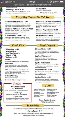 Menu photo 8 Boo Ray’s Crowley, TX