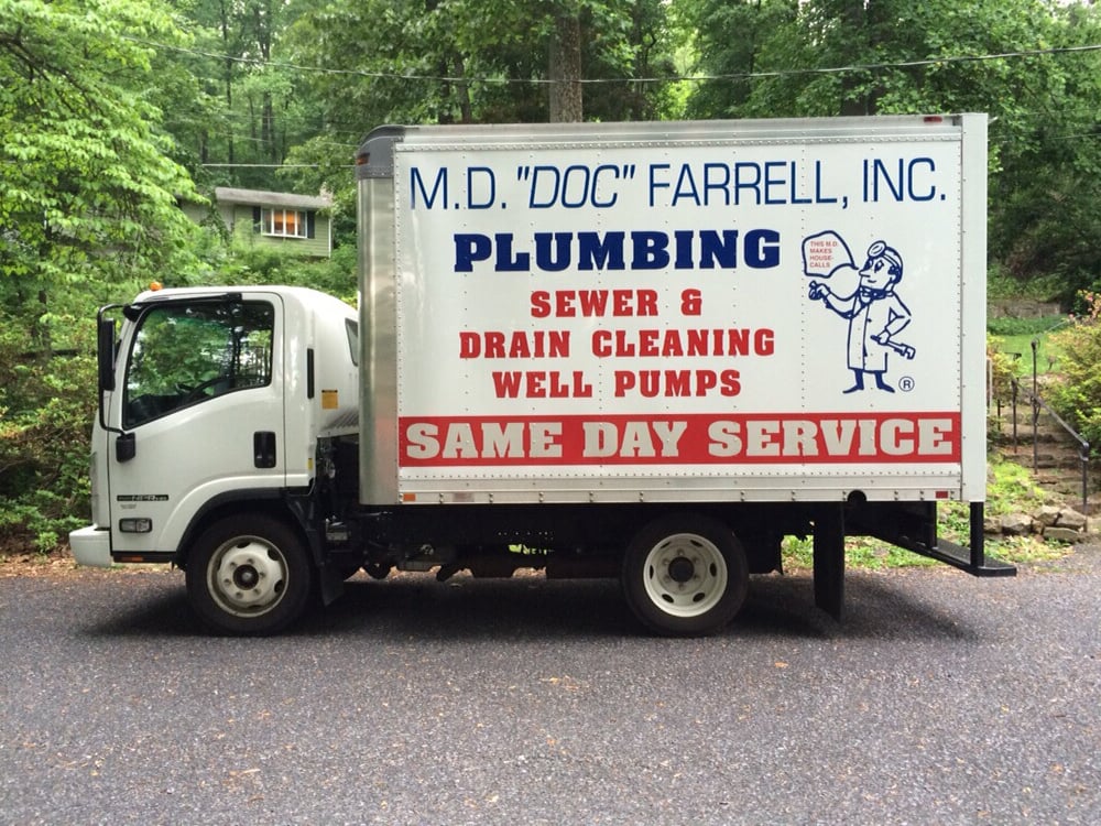 Slide of M D Farrell