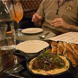 Lamb hummus