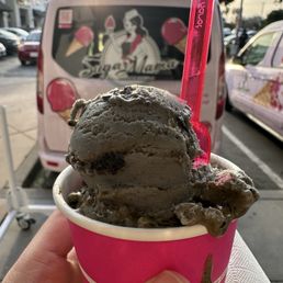 Black sesame brittle is sooo yummy Black sesame brittle is sooo yummy