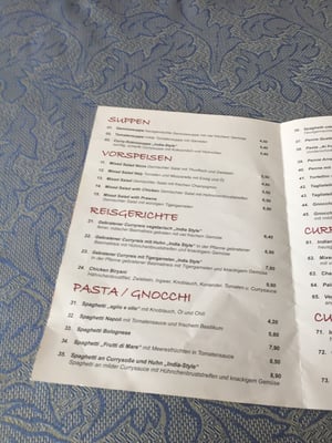 Menu photo 5 Curry & Pasta Upper Bavaria, BY