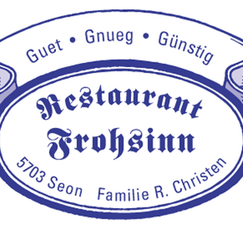Frohsinn - Frohsinn - Swiss Food Near Me - Seon, AG