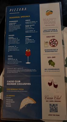 Menu photo 1 Pizzana Silver Lake Los Angeles, CA Menu photo 1 Pizzana Silver Lake Los Angeles, CA