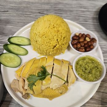 Baby Cafe - Hainan chicken with rice - Desserts Near Me - Boston, Massachusetts
