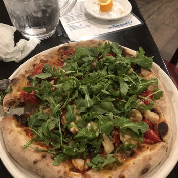 Armando's - Vegetali Pizza w/ added Chicken - Italian Near Me - Orlando, Florida Armando's - Vegetali Pizza w/ added Chicken - Italian Near Me - Orlando, Florida