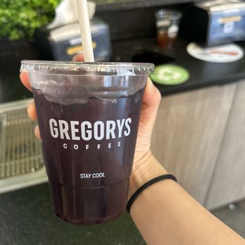 Gregorys Coffee - Blueberry Chai Refresher - Coffee & Tea Near Me - Washington, DC, District of Columbia