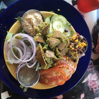 L A Cafe - Falafel salad (from September 2018 specials menu) - Coffee & Tea Near Me - Waterford, Michigan L A Cafe - Falafel salad (from September 2018 specials menu) - Coffee & Tea Near Me - Waterford, Michigan