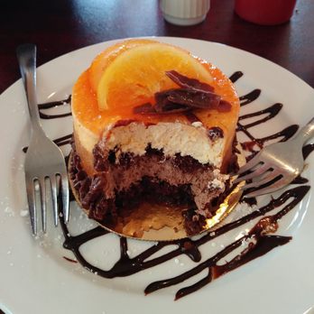 Riverside Cafe - Look at that delicious mousse inside! - Greek Near Me - Saint Marys, Georgia