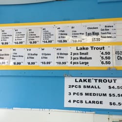 Choi Seafood - Food prices ... Cash only!