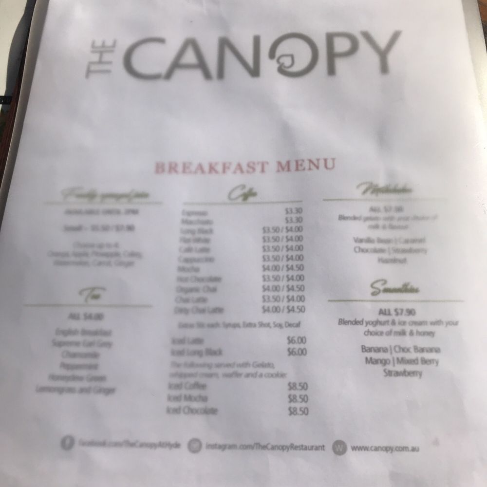 The Canopy - Italian Near Me - Sydney, NSW The Canopy - Italian Near Me - Sydney, NSW