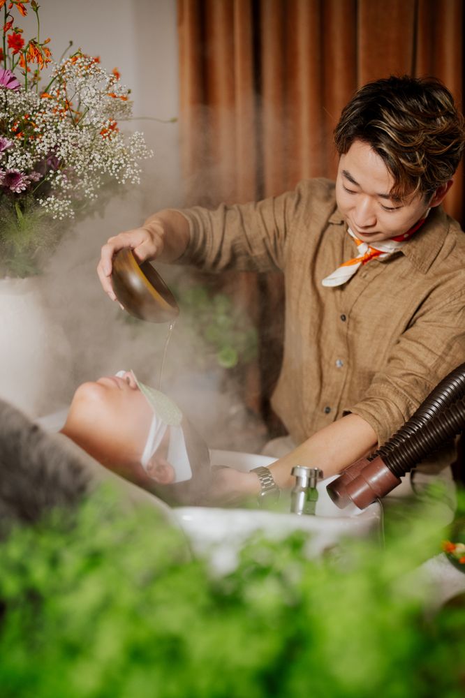 E San K Head Spa Logo