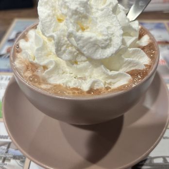 Maria's Breakfast & Lunch - Hot Chocolate with Whip Cream - Breakfast & Brunch Near Me - Lincoln, Rhode Island