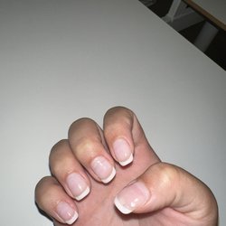 Polish & Lash - Thumb nail broken, lines on my nails from polish needs filling hasn't even been two weeks yet