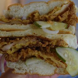 Challah Food Truck - Crispy chicken sandwich