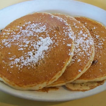 The Diner - Buttermilk pancakes stuffed with candied pecans (butter served on the side). - Diners Near Me - Washington, DC, District of Columbia The Diner - Buttermilk pancakes stuffed with candied pecans (butter served on the side). - Diners Near Me - Washington, DC, District of Columbia