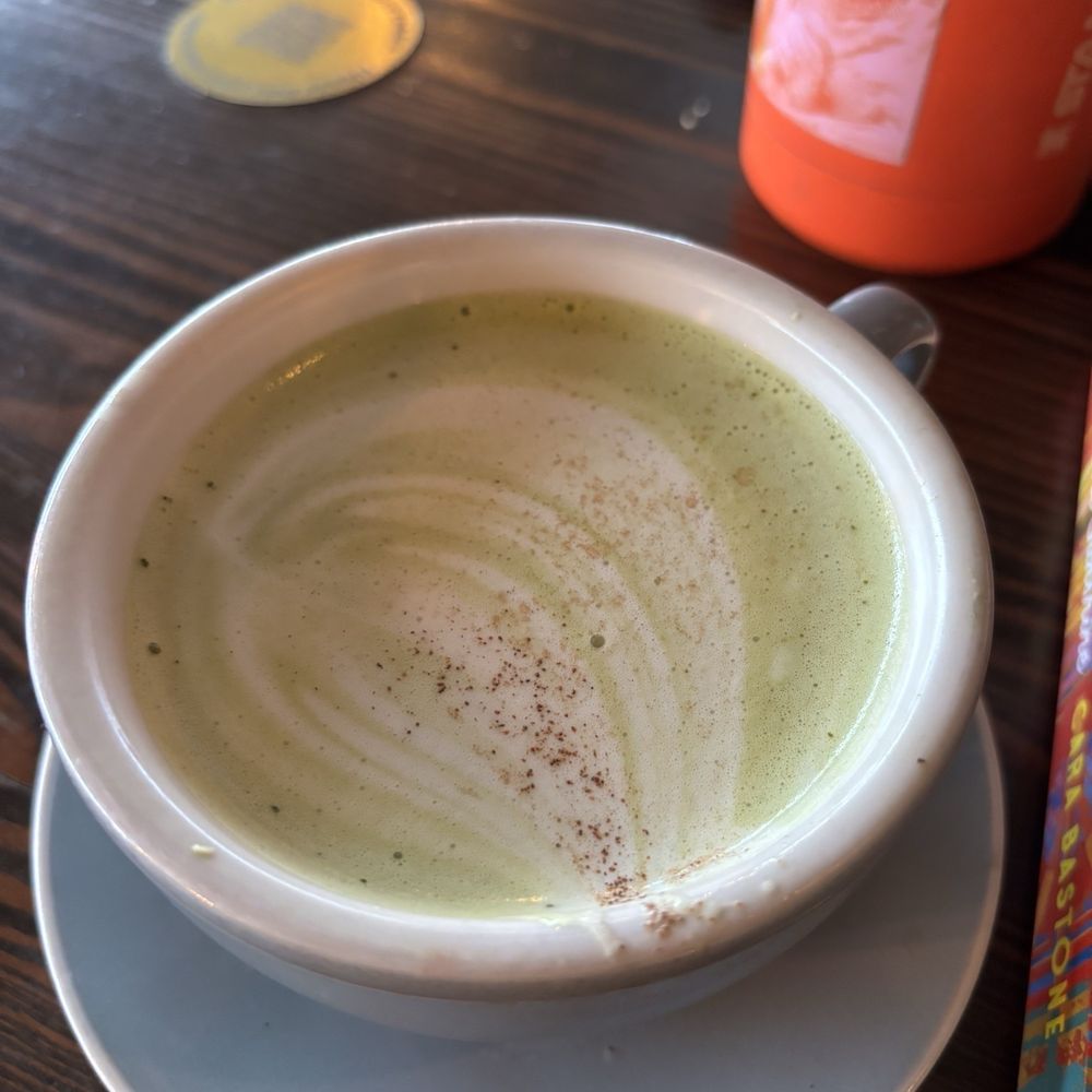 Pecan matcha! Pecan matcha!
