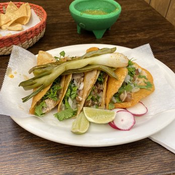 Taqueria Marin - a plate of tacos and chips - Mexican Near Me - Jersey City, New Jersey Taqueria Marin - a plate of tacos and chips - Mexican Near Me - Jersey City, New Jersey