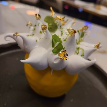 Spago - Lemon spiked dessert - New American Near Me - Las Vegas, Nevada