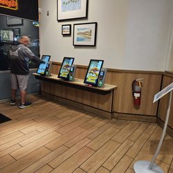 Habit Burger & Grill - Ordering kiosk
