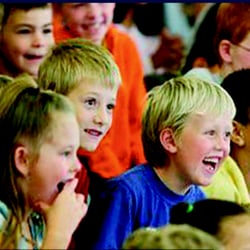 Midwest School Shows - Another captivated audience.