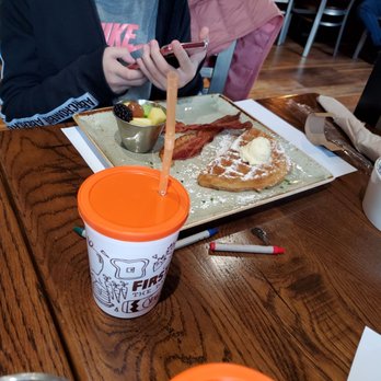 First Watch - Half waffle - kids menu - Cafes Near Me - Tempe, Arizona