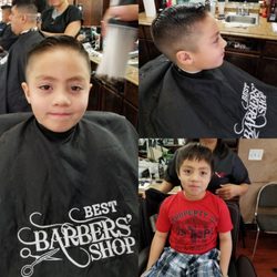 Best Barber Shop - Esmeralda is great. And great with kids