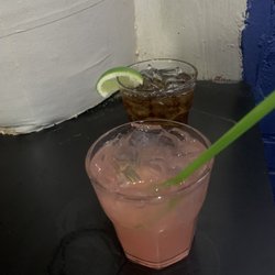 Bedrock Billiards - The watered Paloma & the infamous lime w/a Jack & coke.... How do you mess up a Jack & coke?