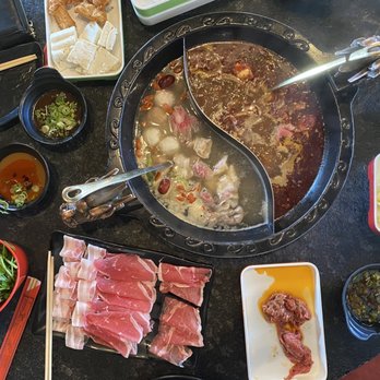 So Hot Hotpot - Chicken broth, Vegetarian Spicy Broth - Hot Pot Near Me - Cary, North Carolina So Hot Hotpot - Chicken broth, Vegetarian Spicy Broth - Hot Pot Near Me - Cary, North Carolina