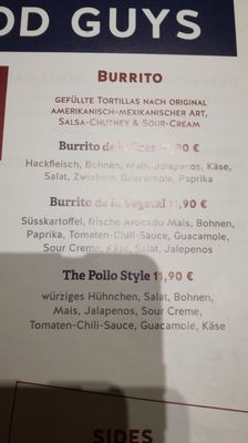 Menu photo 5 Good Guys Frankfurt, HE