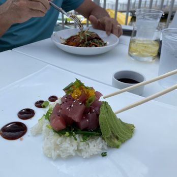 Farm & Fire - The tuna poke bowl was made gluten free for me. It was pretty good but kinda expensive - Pizza Near Me - Santa Rosa Beach, Florida Farm & Fire - The tuna poke bowl was made gluten free for me. It was pretty good but kinda expensive - Pizza Near Me - Santa Rosa Beach, Florida